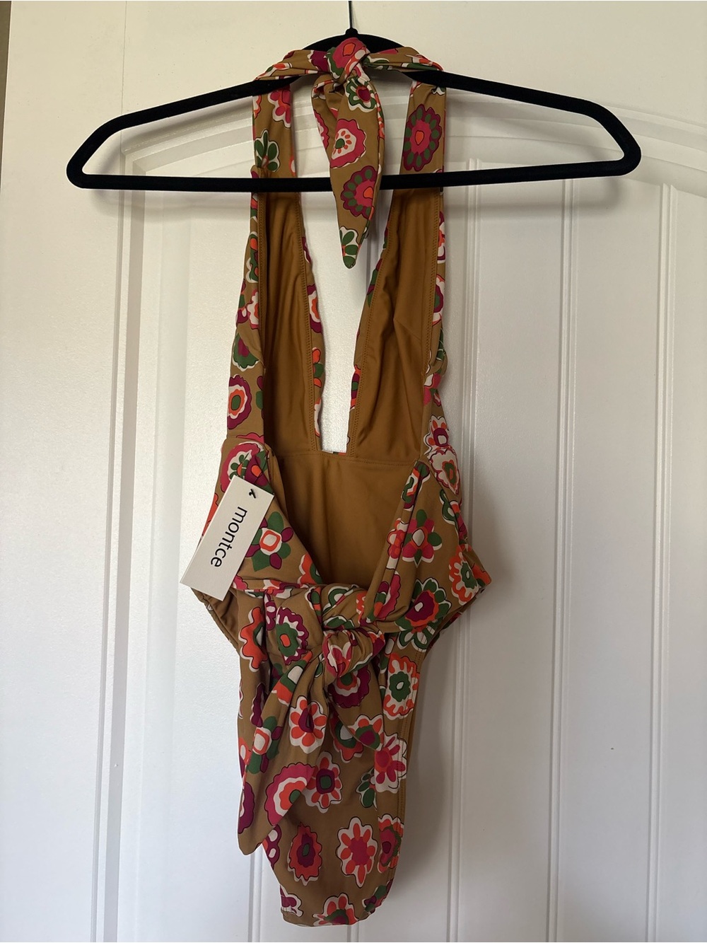 NWT Tropez Tie Up One Piece in Mazzy Floral - Picture 2 of 5